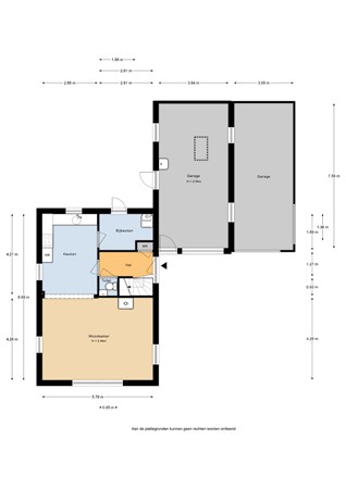 Floorplan - Papekamp 5, 4051 DM Ochten